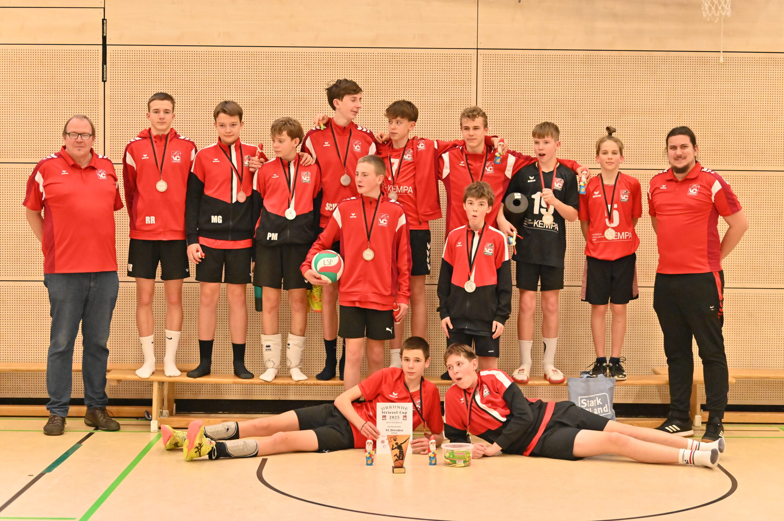 Team-Foto U16 VC Dresden