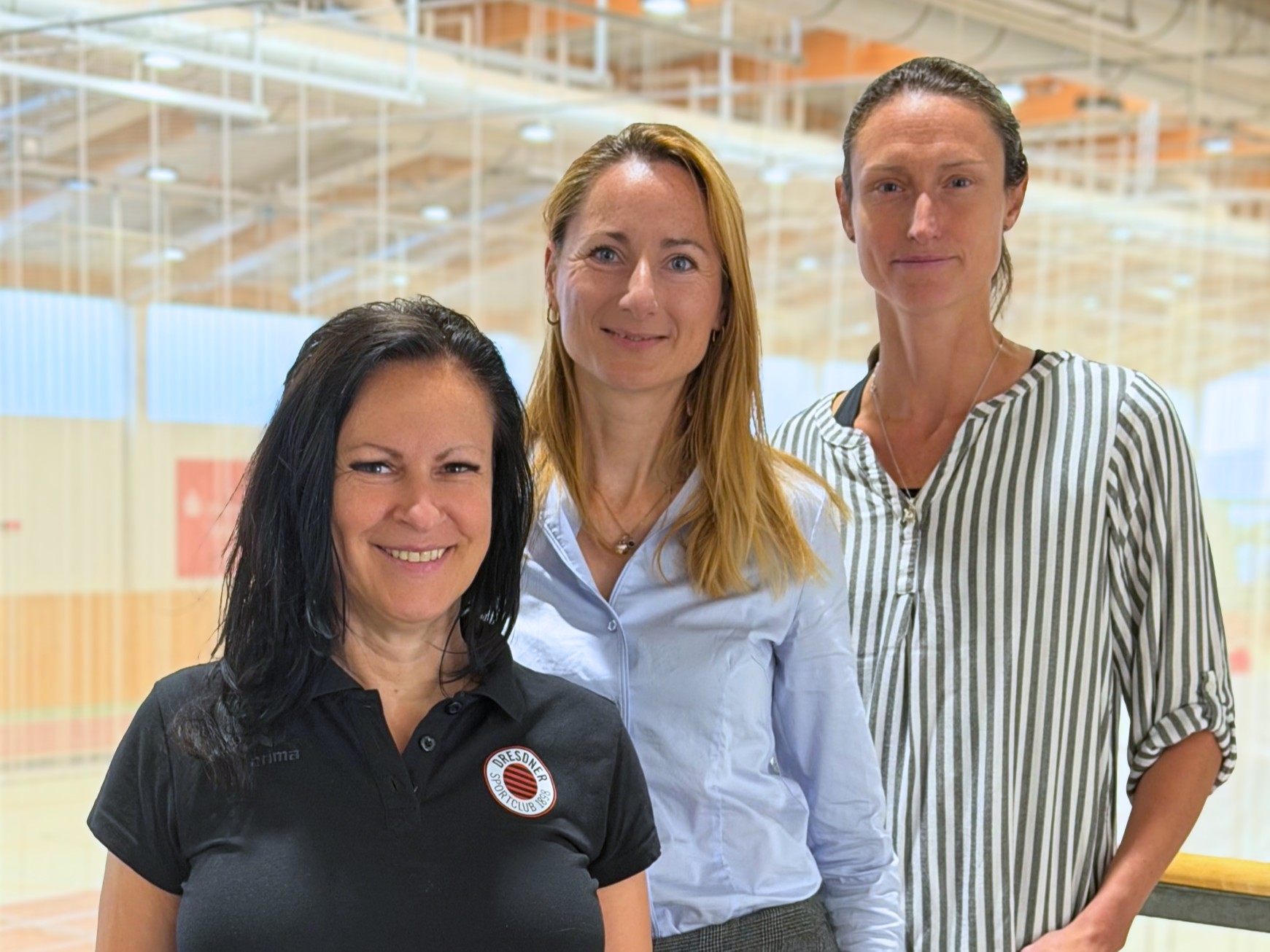 Annett Hoffmann, Anke Baron und Christiane Fürst (v.l.)